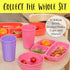 ECR4Kids My First Meal Pal Snack Bowls - BPA-Free, Dishwasher Safe, Stackable Bowls for Baby Feeding, 3-Pack, Berry