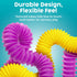 3+ 8 Pack BUNMO Pop Tubes - Sensory Toys - Fidget Toys - Imaginative Play & Stimulating Creative Learning - Hours