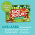 Peaceable Kingdom Race to the Treasure! Cooperative Path Building Game for 2 to 4 Kids, Ages 5+