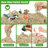 2.2lbs 31pcs 3 4 5 6 7 8 Aliex Farm Sensory Bin, Farm Sensory Kits Toy with Play Sand, Animals Trucks Creativity Magic