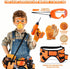 Set,MAGIC4U 52PCS Set 3-8 Kids Tool Toddler Tool with Electric Drill Toy & Kids Tape Measure, Pretend Play Construction