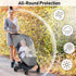GOCKUAP Rain Cover for Joolz AER+ Stroller, Windproof & Waterproof Stroller Weather Shield Accessory, All-Season Baby