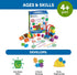 Learning Resources Candy Construction Building Set, 92 Pieces, Toddler Learning Toys, Ages 4+