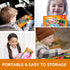 QUOKKA 36 Pieces Magnetic Puzzles for Toddlers 3-5 - Travel Games for Kids Ages 2-4, Animal Car Activities