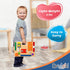 Busy Board - Wooden Montessori Activity Board for Toddlers & Kids with 12 Educational Sensory Toys