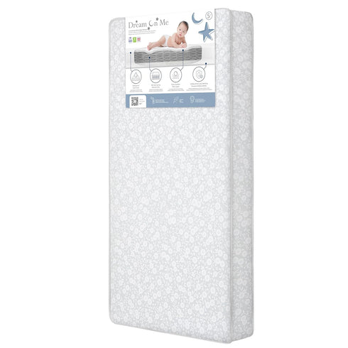 Dream On Me Nap Nest Crib and Toddler Mattress, Dual-Sided - Infants