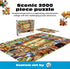 2000-Piece Buffalo Games Jigsaw Puzzle Our National Parks Collage by Kate Ward Thacker Puzzle for Adults, Includes