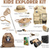 PATHFINDER PANDAS 7-12 Kids Explorer Kit with Safari Vest, Hat & More - Kids Bug Catching Kit with Adventure Guide