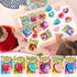 24 Pack SURCVIO Valentine Day Gifts for Kids, Pop Fidget Heart-Shaped Mini Push Bubble Sensory it Fingertip Keychain