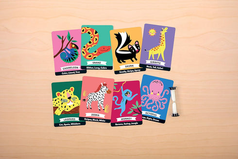 Mudpuppy Who’s in The Wild? Game - Card Game for Families, Guessing Game for Kids Ages 4-10