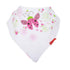 2-pk Nuby Dribble Catcher Bandana bibs, Super Absorbent Drool Bib with Soft Comfort Neckline, Girl