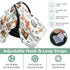 Mazeann Retro Forest Animal Car Seat Cover Baby Breathable Soft Infant Carseat Covers Canopies Babies Carrier Covers