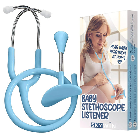 Skywin Fetal Heartbeat Monitor, Plastic Fetoscope Heart Beat Monitors for Pregnancy Detection