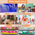 UPINS Harmonica for Kids Adults Beginners, Bulk 4Pcs Cartoon Printed Key of C 16 Hole Harmonica Toy