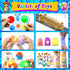 HOLILURE 324PCS 3-5 4-8-12, Pack Party Favors for Kids Fidget Toys Birthday Bulk Goodie Bag Stuffers, Treasure Box Toys