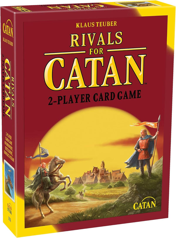 Catan Studio Rivals for Catan - 2 Player Strategy Card Game for Ages 10+, 45 Minute Playtime