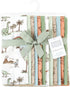 Hudson Baby Unisex Baby Cotton Flannel Burp Cloths Bundle, Dinosaur Adventures, One Size by Hudson Baby