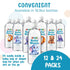 16.9 oz 24 Pack ABC Baby Water Premium Distilled Water for Babies - Healthy Purified Bottles - Formula, Cereal, Milk