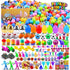 KissFuture 200 PCS Prefilled Easter Eggs with Toys Inside, Easter Eggs Filled