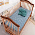 CoolaPeach Sheets100% Girls,2 Pack 28''x52''(Grass) Muslin Crib Organic Cotton Baby Sheets for Boys & Muslin Mini Crib