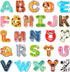 Magnetic Letters, 26 Animal Alphabet Magnets, Fun Preschool Learning Toy, Large Fridge
