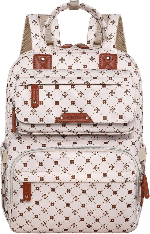 Backpack, Pack Pink05 Legestori Baby Diaper Bag Baby Bag for Girls Large Capacity with Stylish Flora, Travel Back