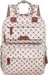 Backpack, Pack Pink05 Legestori Baby Diaper Bag Baby Bag for Girls Large Capacity with Stylish Flora, Travel Back