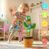 120 Ayeboovi Dancing Talking Cactus Baby Toys Interactive Toy Repeating Records What You Say Volume Adjustable Singing