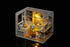 CUTEROOM DIY Doll Room Miniature Furniture Wooden House Kit with Dust Cover & LED Light