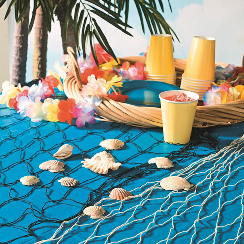 Fun Express Natural Fish Net Party Accessory, 1 LB, 1 Count