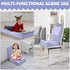 BALAPET Hair Washing Station for Kids,Shampoo Foam Mat for Children Ergonomic Comfortable Support Hair Washing Mat on