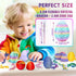 Apear1 24PCS 3D Printed Dragon Eggs with Dragon Inside, Mini Animals Party Favors for Kids, Flexible Articulated