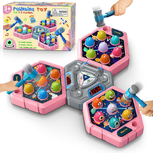 WAYKEE Whack a Game Mole, Toys for 3 4 5 6+ Year