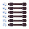 Child Safety Cabinet Locks (6 Pack) – Adjustable Baby Proofing Strap Latches with Strong 3M Adhesive
