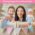 Baby Doll Clothes, 5 Set Knitted Outfit Accessories for 10-12 inch Baby Dolls, 12 inch Doll Clothes for Baby Alive Dolls