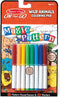 Magic-Pattern Kids’ Wild Animals Marker Coloring Pad - On the Go Travel Activity with FSC-Certified Materials