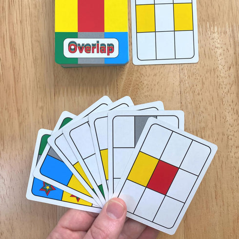 Overlap - Mensa Award Winning Strategy Card Game for 2 to 8 Players - Deceptively Simple Fun