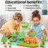 3+ 4-6 6-8 5-7 Magnetic Blocks-Build Mine Magnet World Pumpkin Edition Kids Games Toys for Boys Girls Years Old