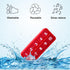 Ten Frame Pop Math Manipulatives - Set of 6 Silicone Fidget Toys for Kids 3-5, Educational Counting Toys