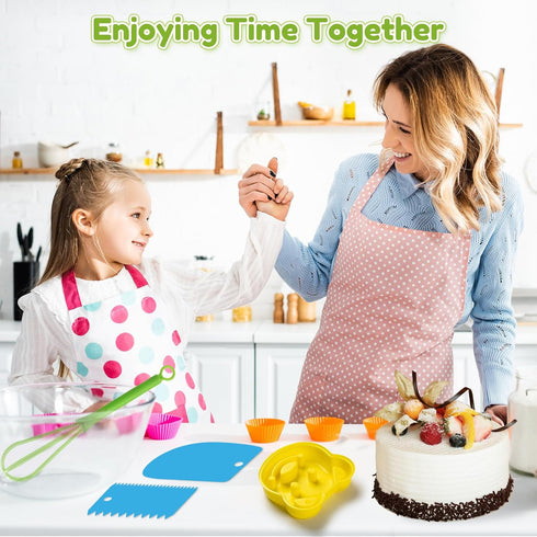 Set 19-Piece Set 312 Olanrun Kids Safe Knife for Real Cooking | Toddler Knife Cooking | Montessori Kitchen Tools Toys