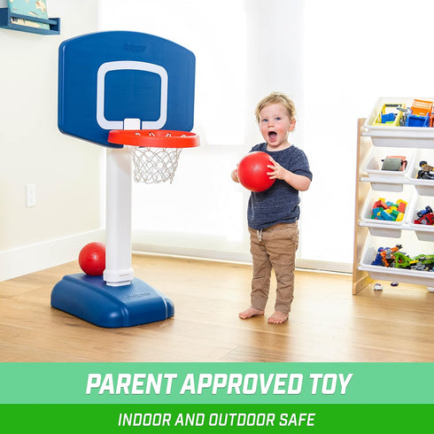 GoSports 6 Inch Replacement Balls for Little Tikes, 3 Pack Soft Toddler Basketballs with Pump
