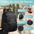 Backpack Mancro Dad Diaper Bag - Large Waterproof Travel Baby Bag for Men with Detachable Bottle Bag & Insulated