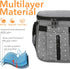 Miracle Baby Stroller Organizer Bag, Universal Storage Caddy Diaper Bag for Most Strollers - Grey Star