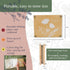 8x10in 8 Flower Press Kit | Durable Hardwood - Flower Preserving Kit Up to layers - Floral Preservation kits for adults