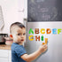 Large Size Magnetic Letters, Cute Animal Alphabet ABC Magnets for Fridge, Colorful Uppercase Animals Educational