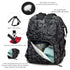 Backpack Backpack Diaper Bag with USB Charging Port Stroller Straps and Insulated Pocket,army military Travel Nappy