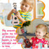 3 Pcs Mini Ukulele Guitar for Kids, Classical Musical Instrument, Cute Developmental Educational Toy (Classic Style)