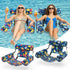 Sunikko X Pool Floats Adult 2 Packs Fabric Heavy Duty Inflatable Pool