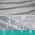 4-Pack Soft Microfiber Crib Sheets for Boys and Girls - Grey and Pink