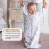 1.0 18-24 1-Pack Baby Sleep Sack TOG, Organic Cotton Baby Wearable Blanket with Two-Way Zipper, Swaddle Transition Baby